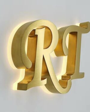 3D Built-Up Halo-Lit LED Sign